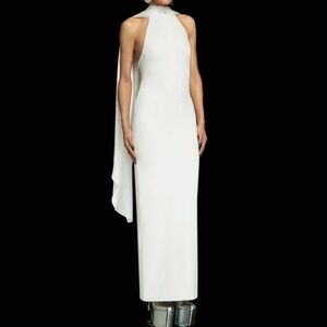 Solace London The Dahlia Maxi Dress in Cream